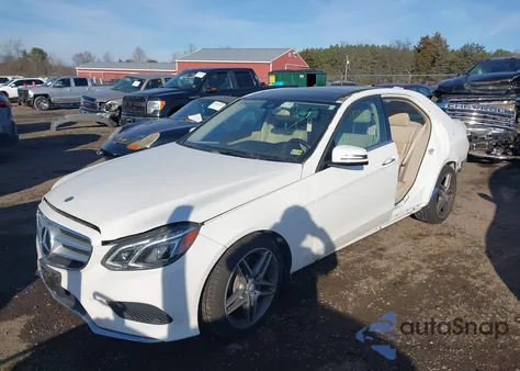 2015 Mercedes-Benz E 350 4Matic z USA, uszkodzony, nr VIN WDDHF8JB4FB094807